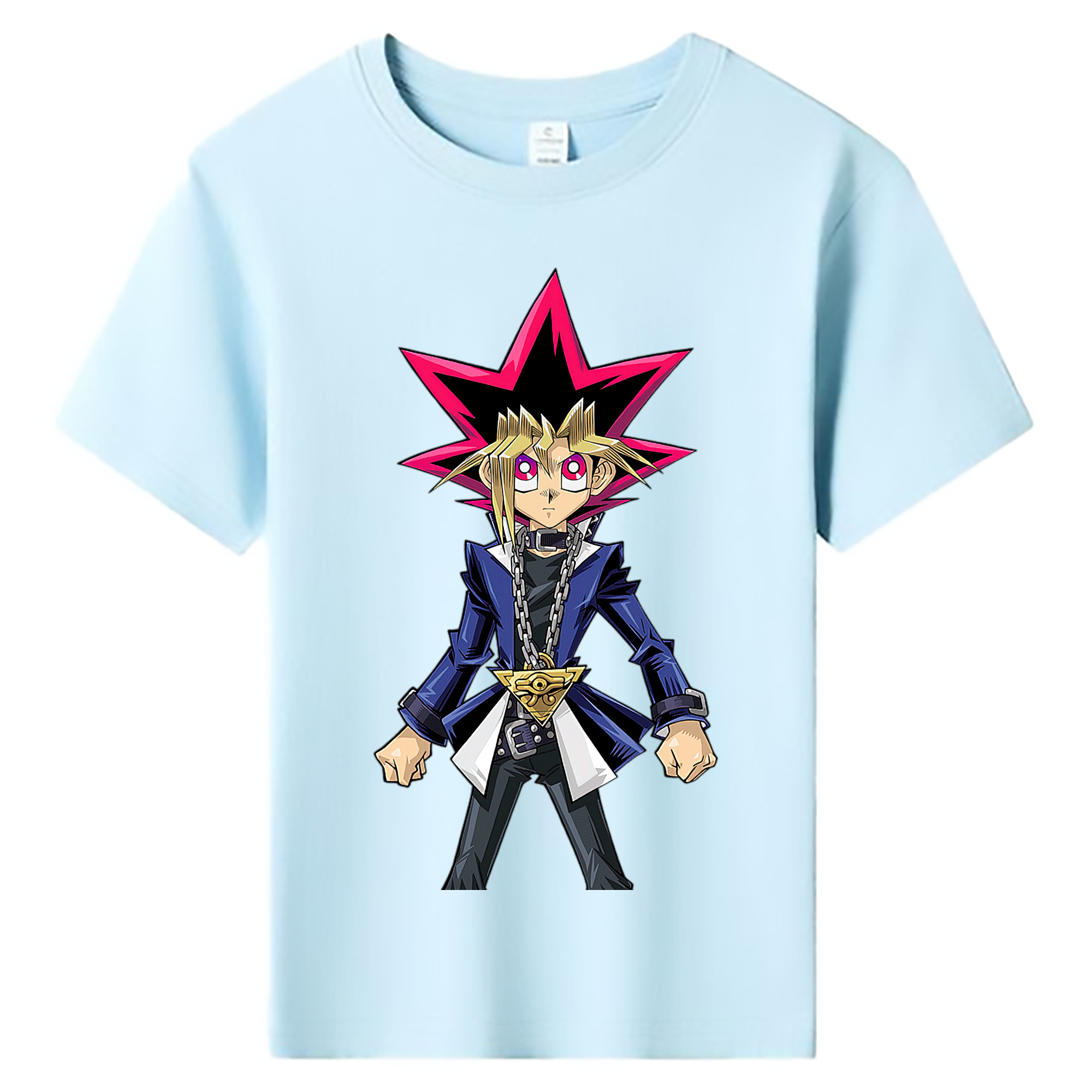 （画像用） 遊☆戯☆王 Yu-Gi-Oh! 綿100％キッズTシャツ（フロントプリント）